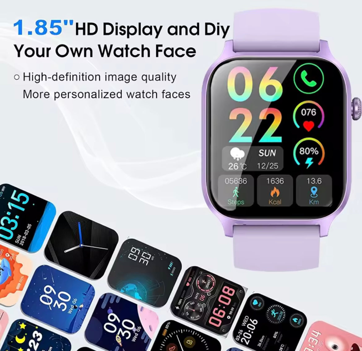 Woman’s smart watch