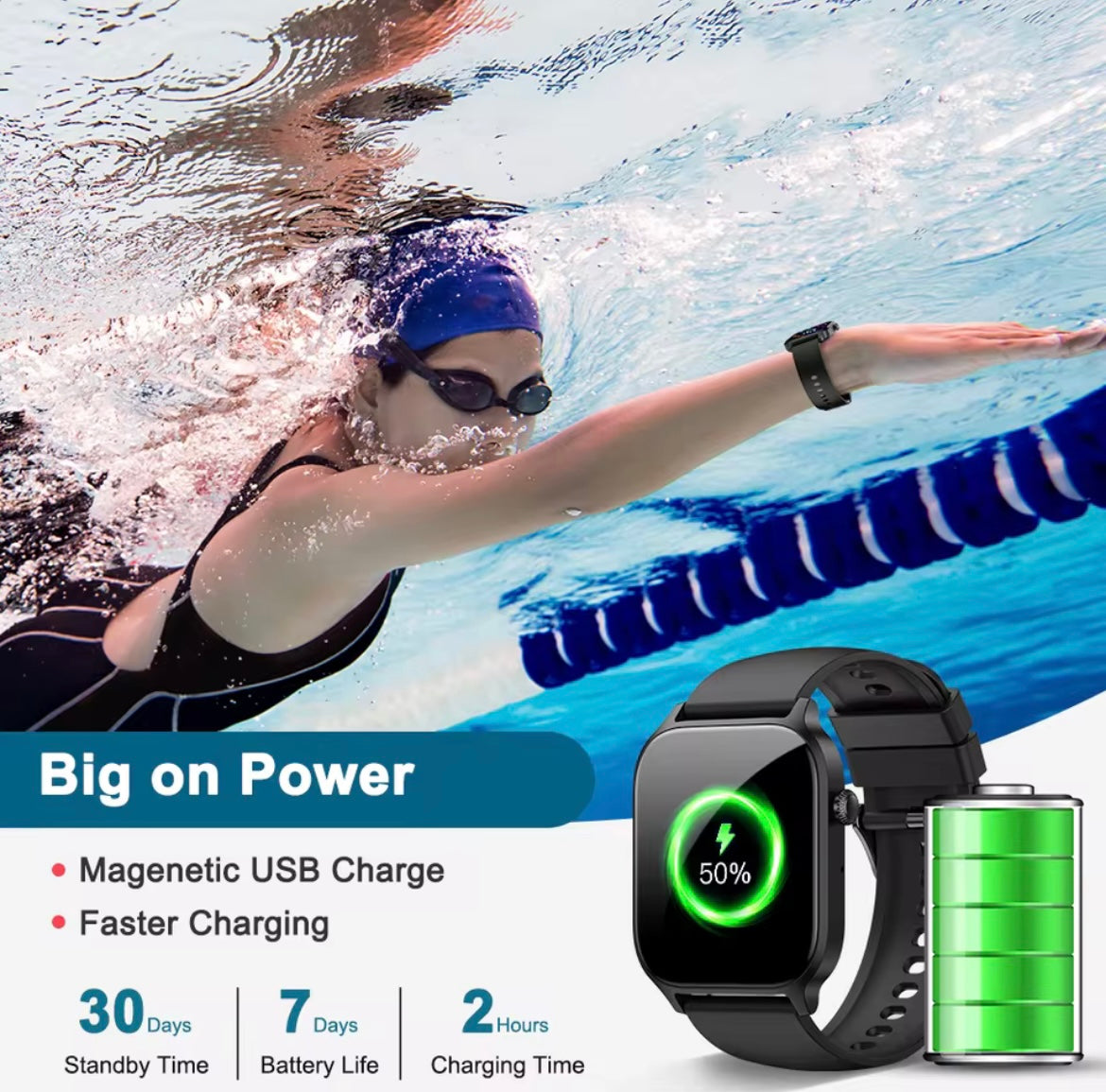 Woman’s smart watch