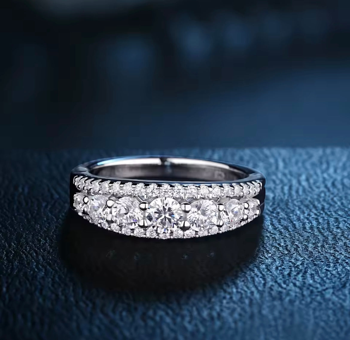 925 Sterling Silver Eternity Ring