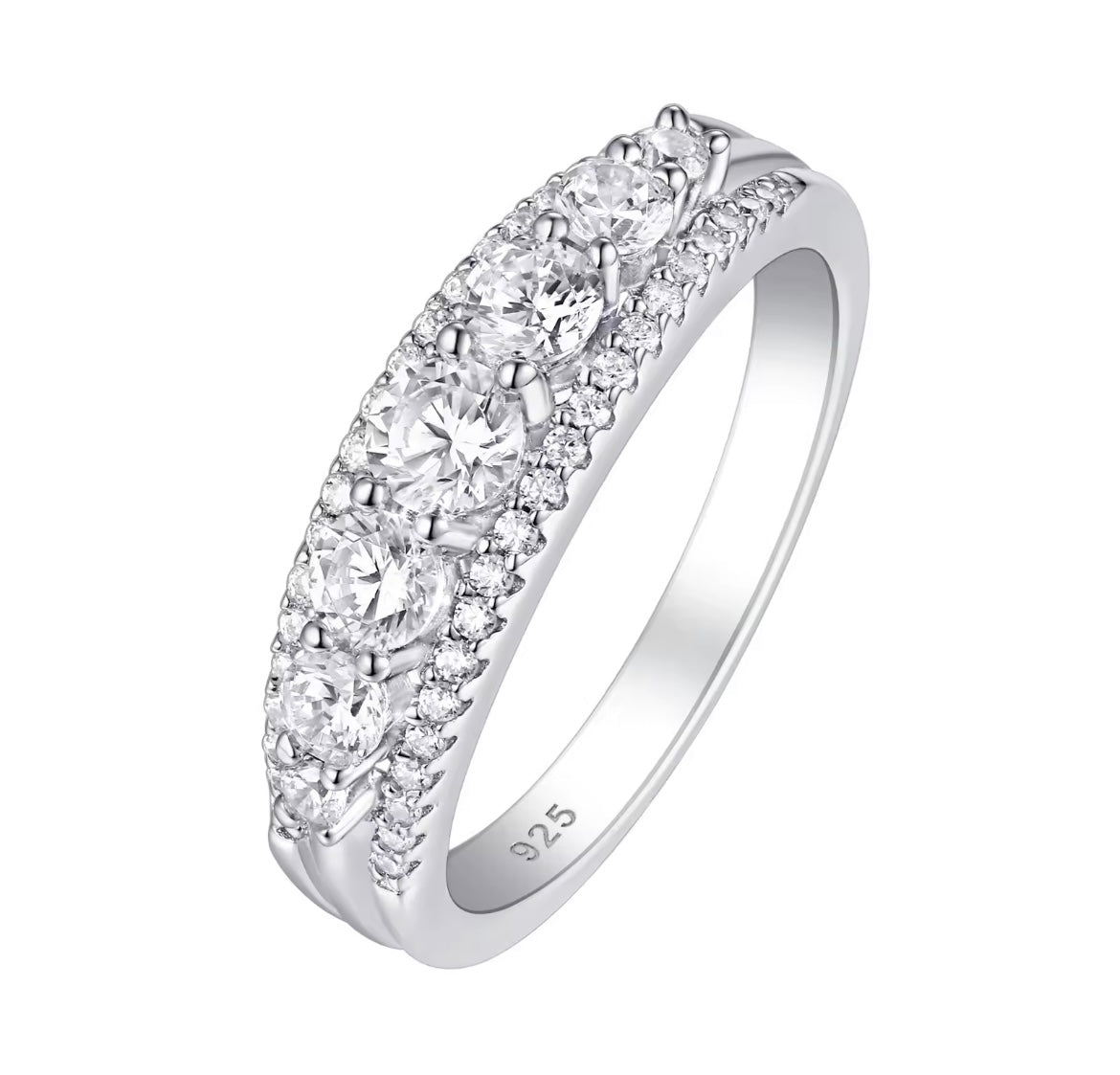 925 Sterling Silver Eternity Ring