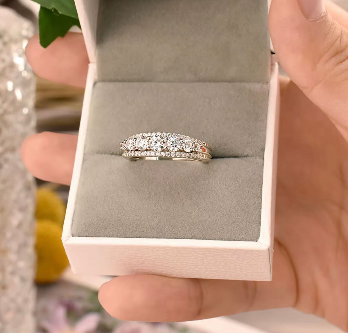925 Sterling Silver Eternity Ring