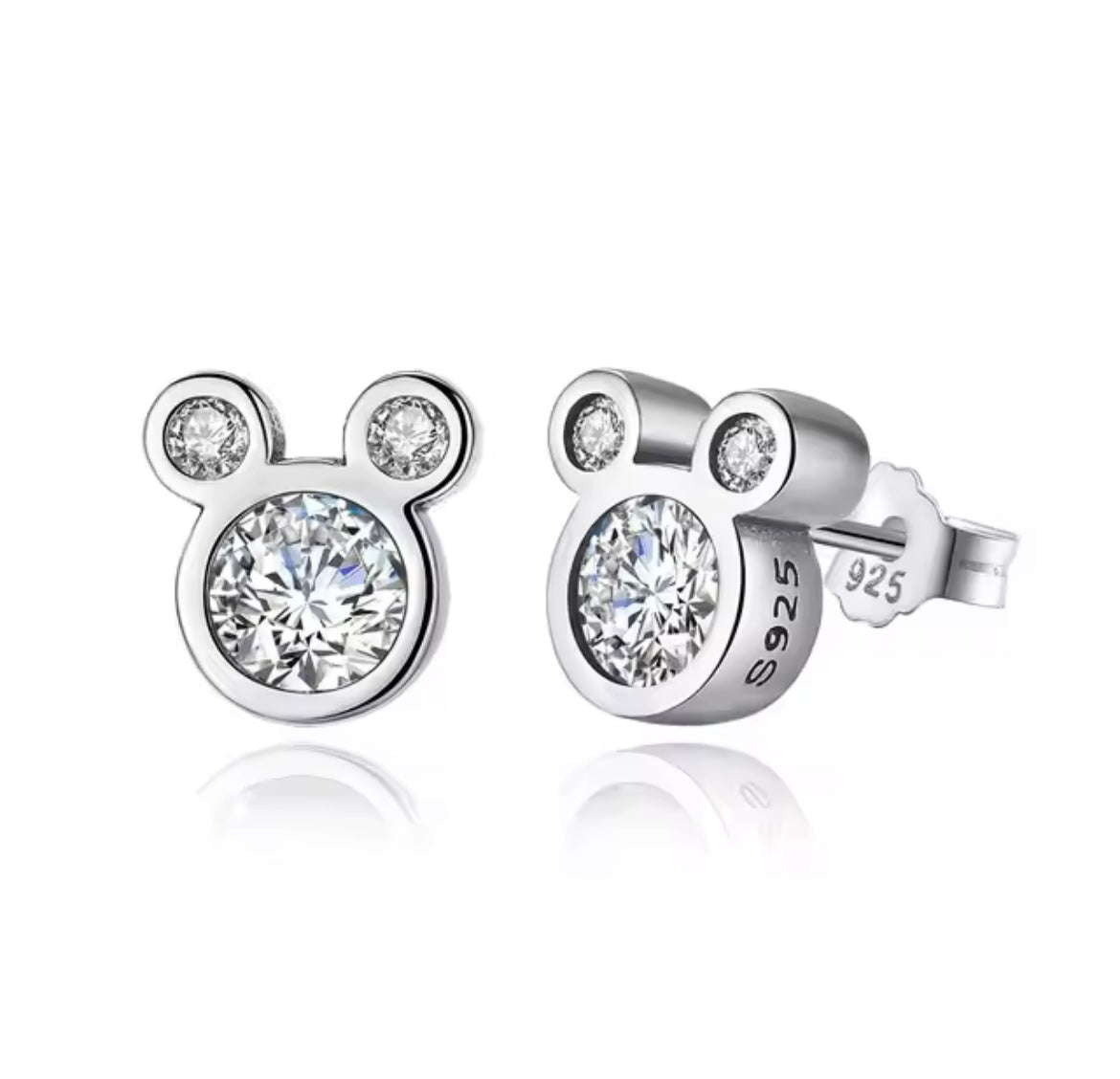 925 Sterling silver Disney earrings