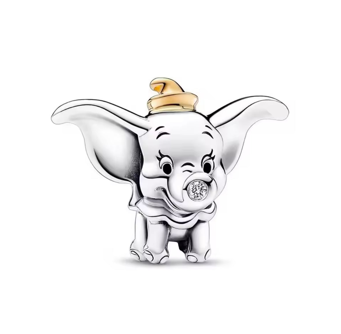 925 Sterling silver Dumbo bead charm