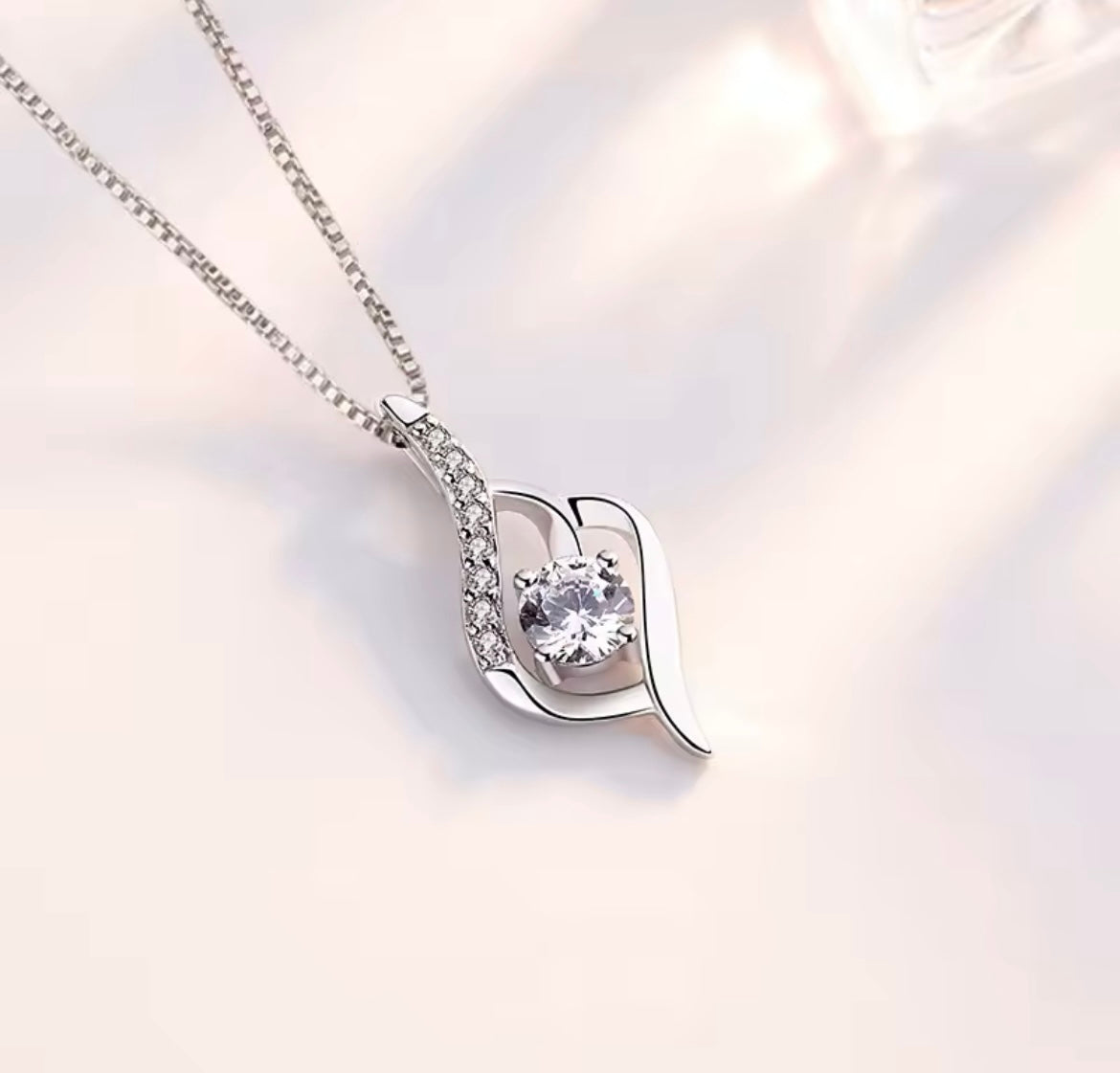 925 Sterling Silver Zircon Pendants