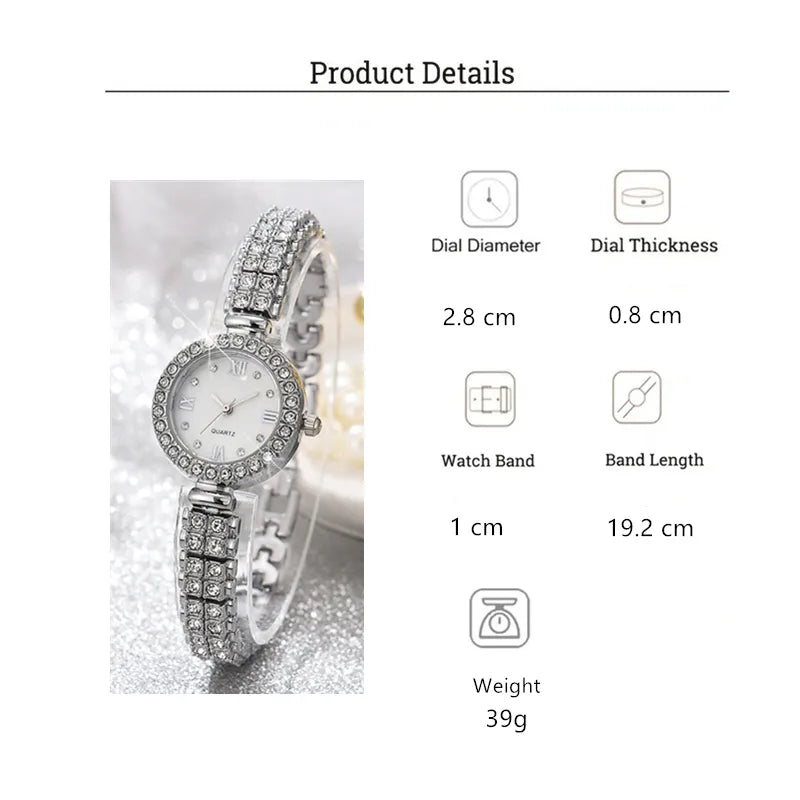 Elegant Geometric Horseshoe Buckle Quartz Women's Watches