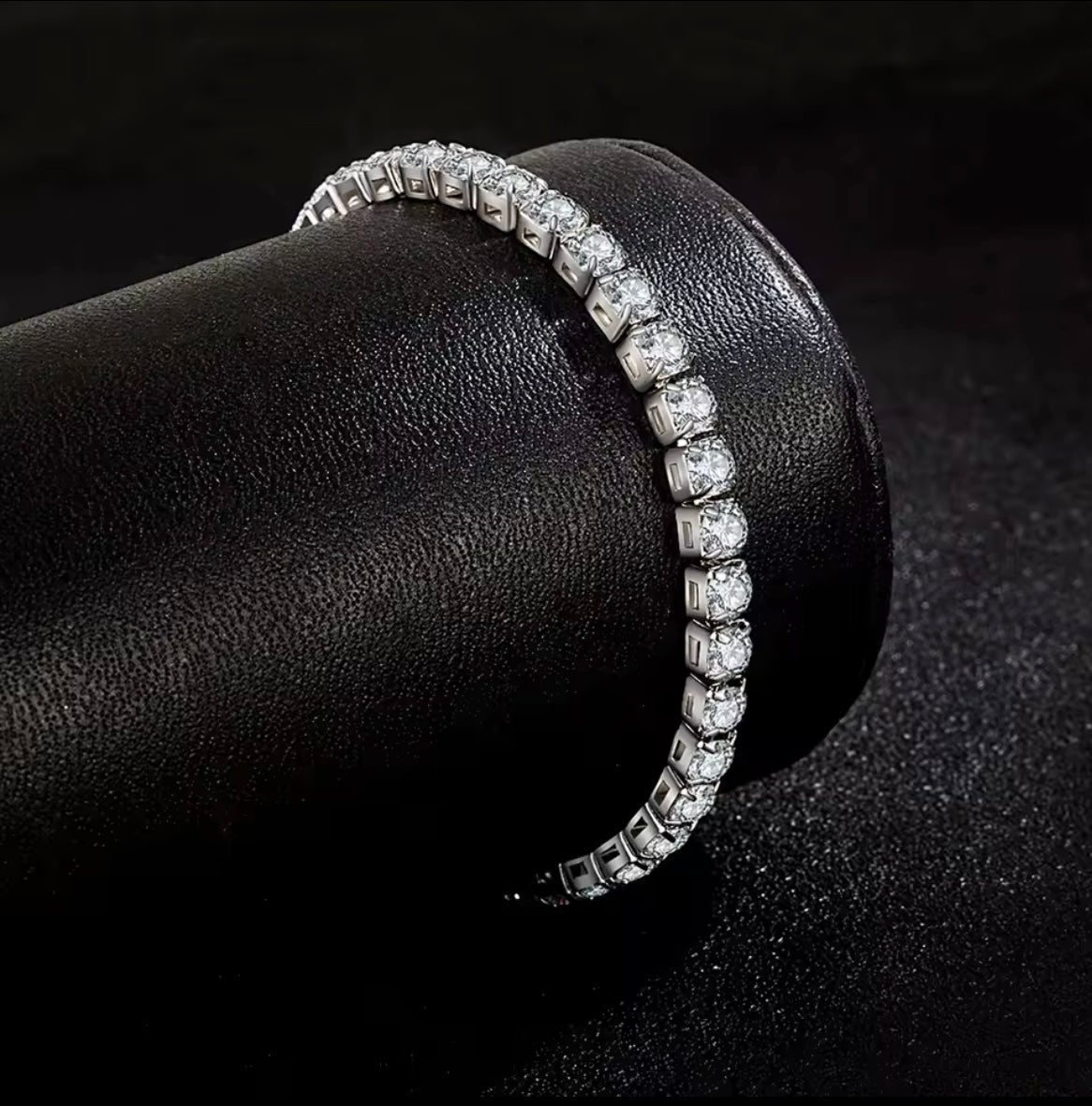 925 Sterling Silver Tennis Bracelet Zirconia