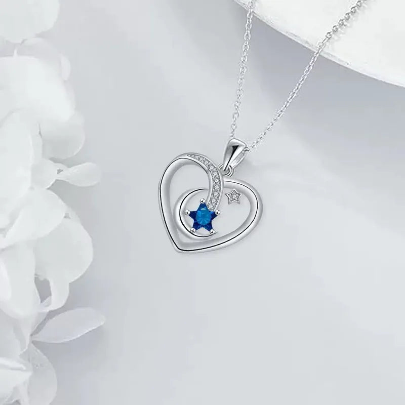 Stainless steel heart necklace