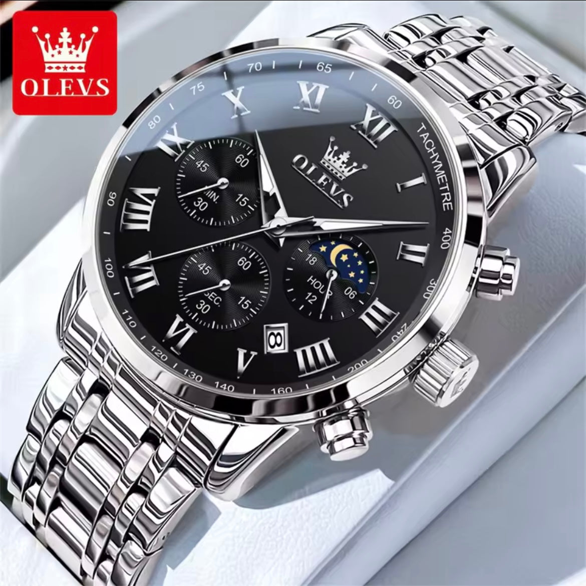 OLEVS Luxury Quartz Watch For Men