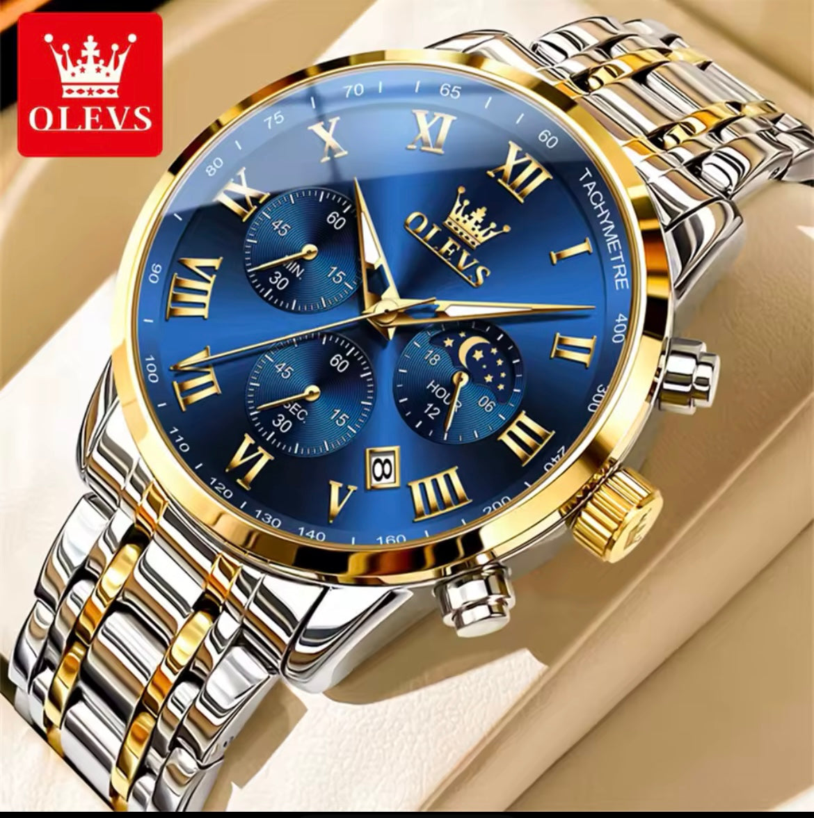 OLEVS Luxury Quartz Watch For Men