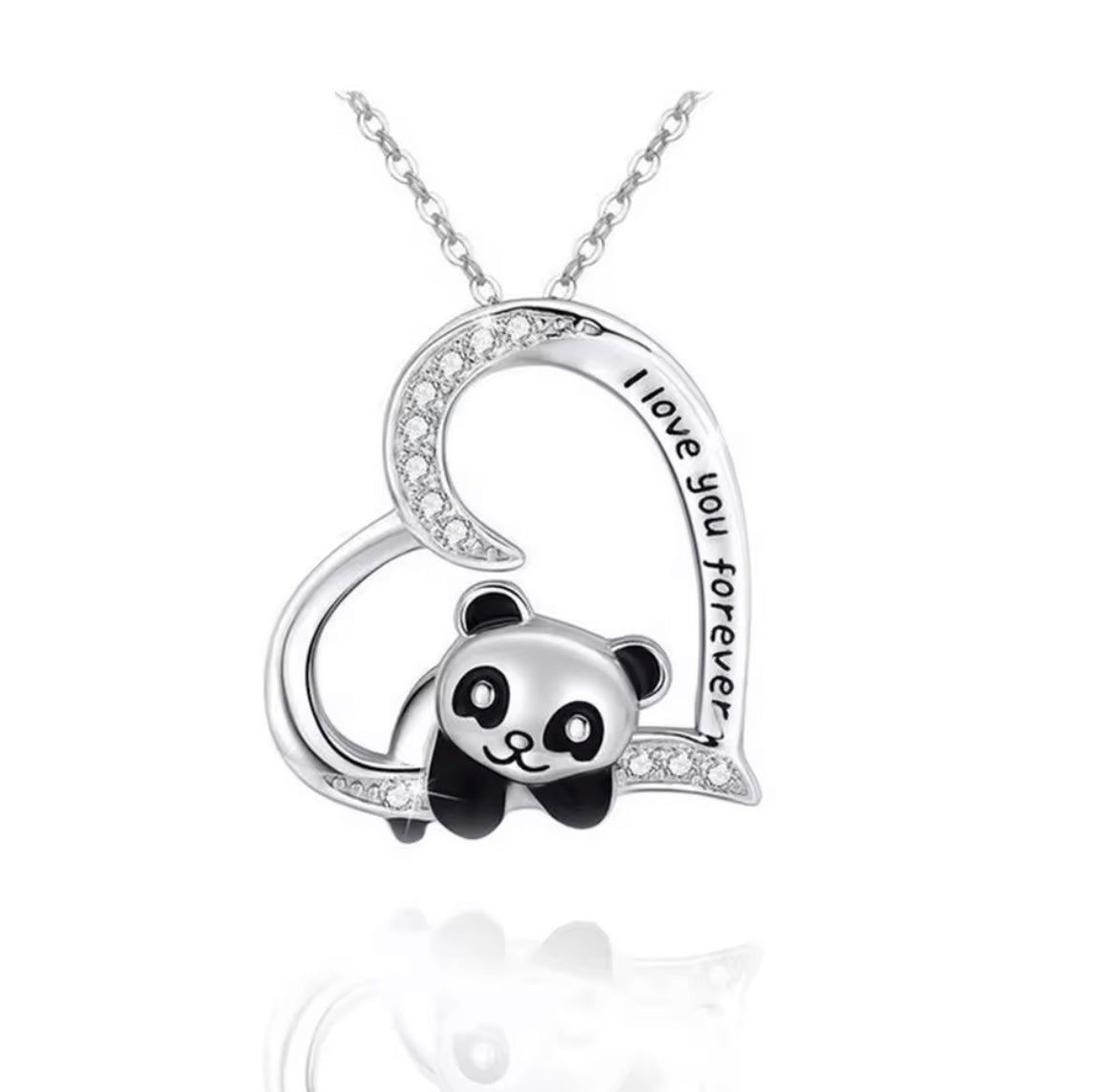 Fashion panda necklace