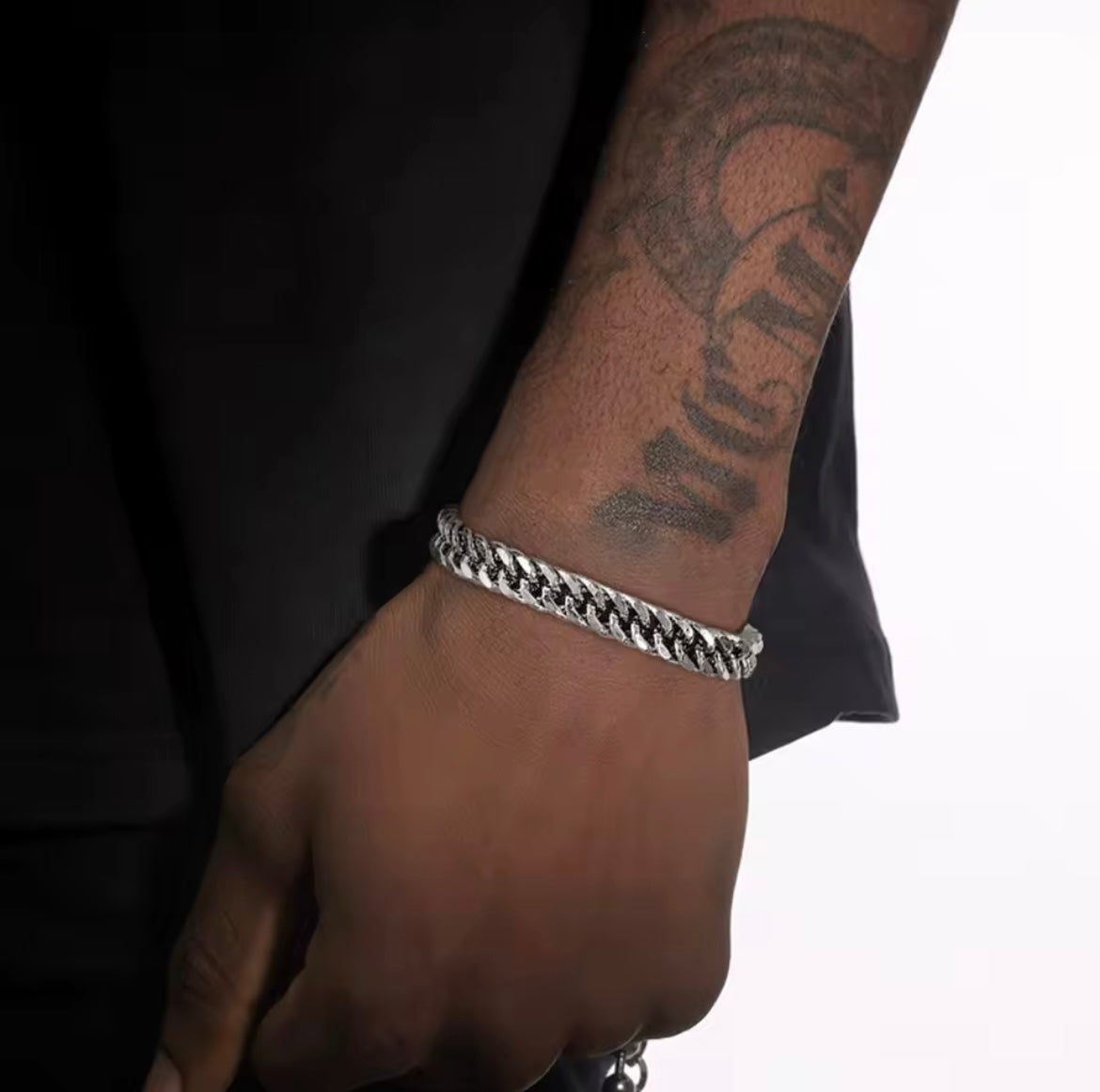 Men's Stainless Steel Link Chain Cuban Bracelets