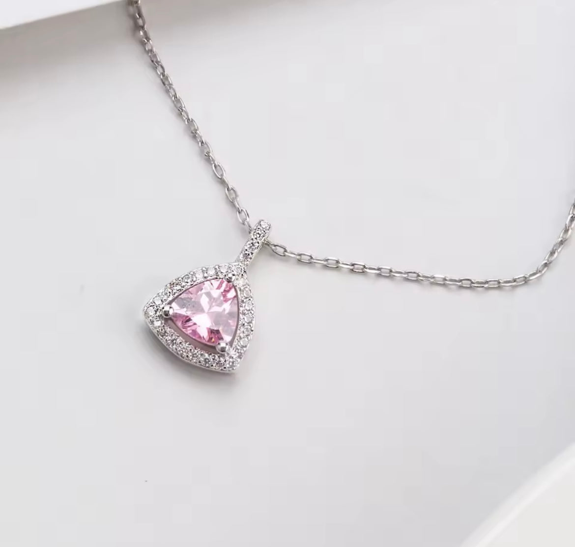 925 Sterling Silver Stone Pendant