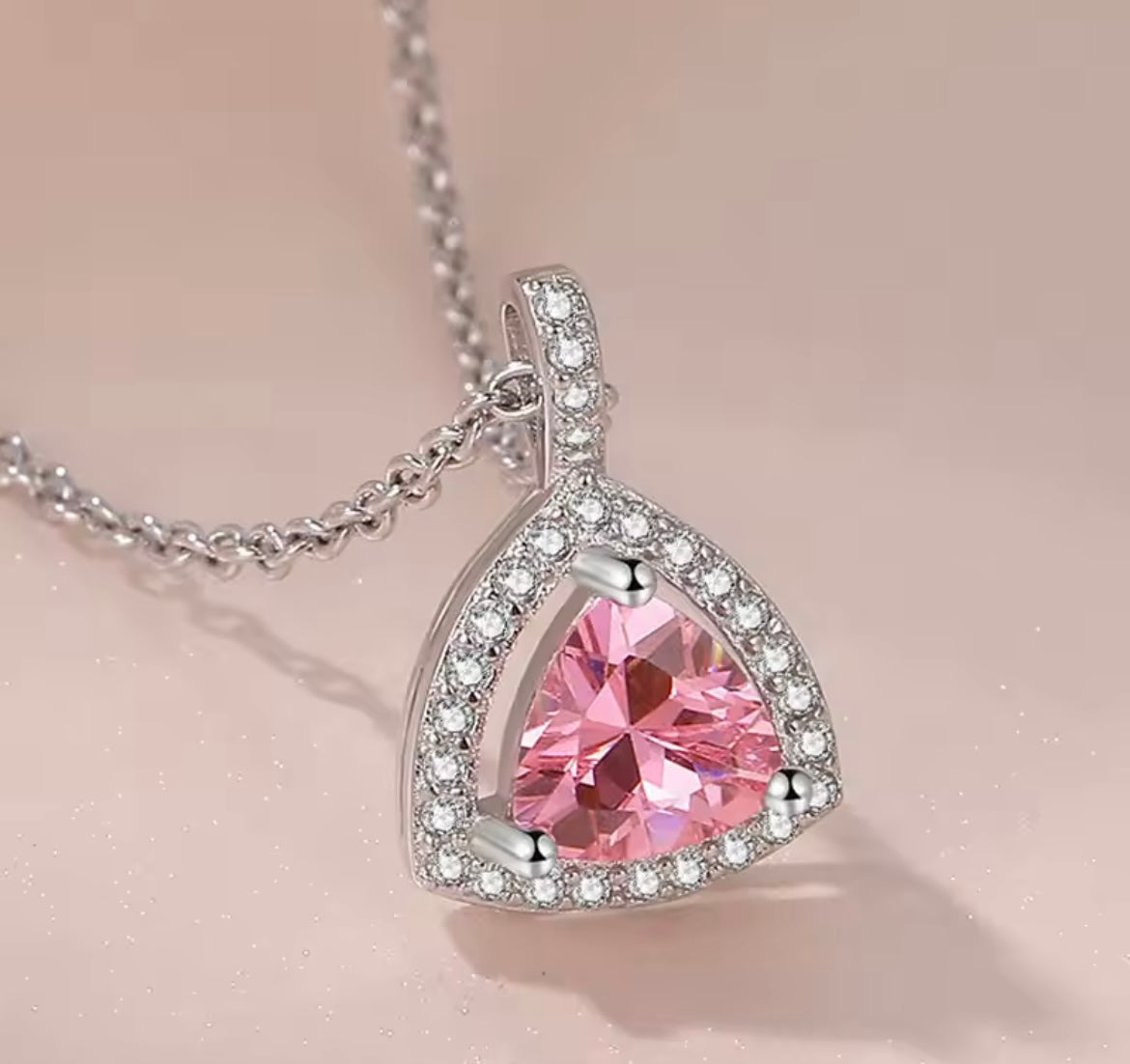 925 Sterling Silver Stone Pendant