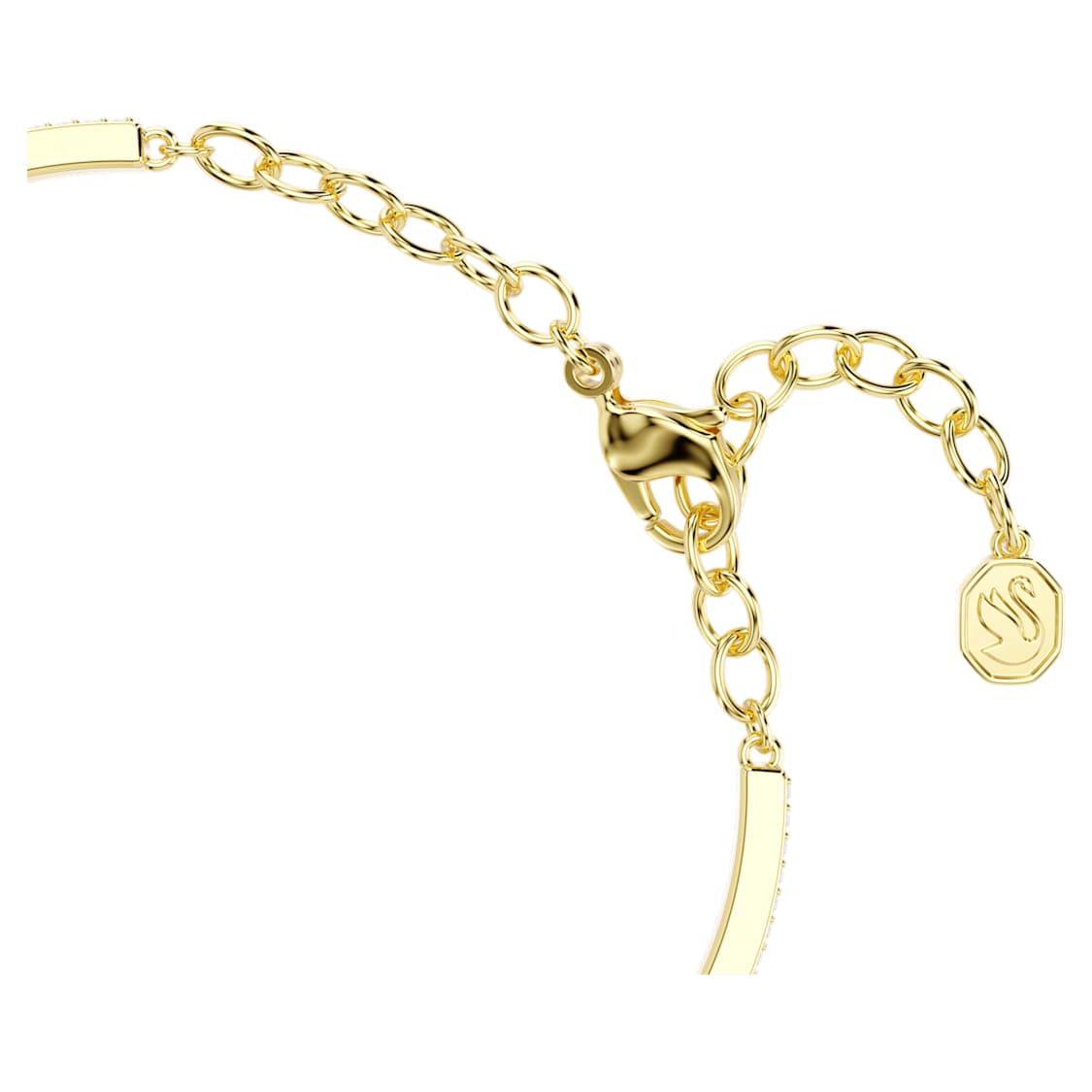 Mixed metal bee opening bangle bracelet