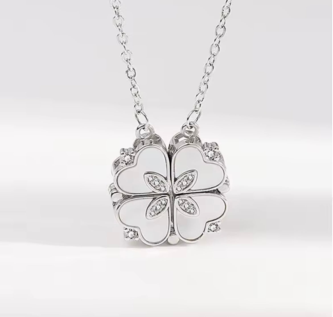 Heart Clover Convertible Necklace