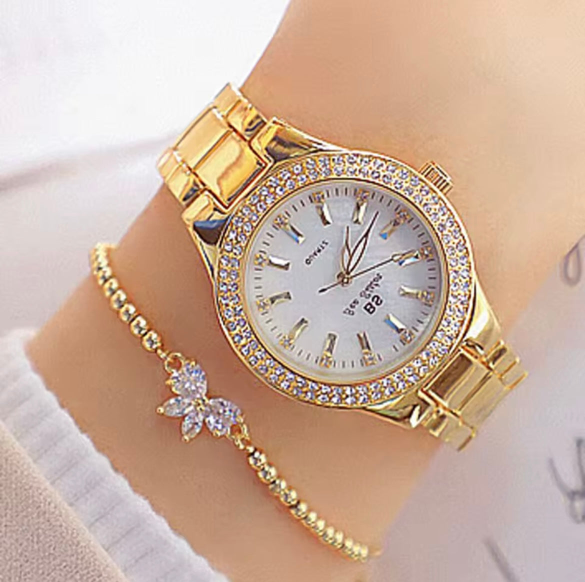 Stainless steel ladies Quartz Watch