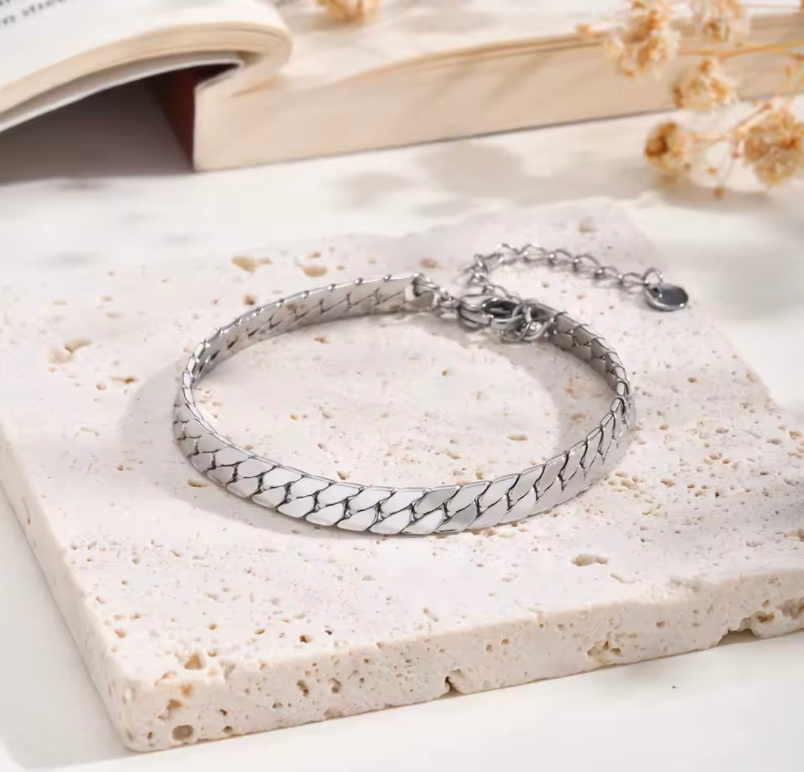 Stainless steel Cuban Chain Bracelets