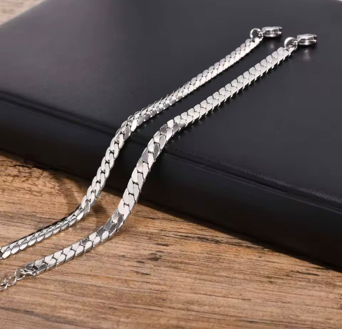 Stainless steel Cuban Chain Bracelets