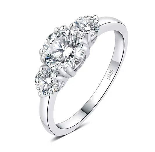 925 Sterling silver Eternity Classic ring