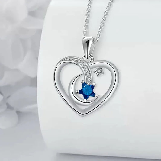 Stainless steel heart necklace