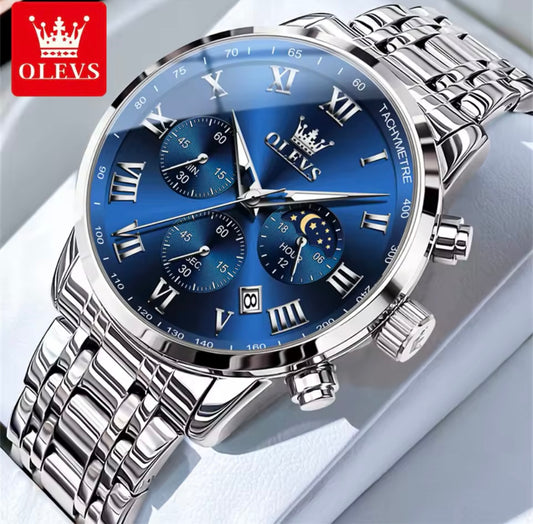 OLEVS Luxury Quartz Watch For Men