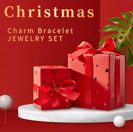 925 Sterling Silver Christmas Charm Set