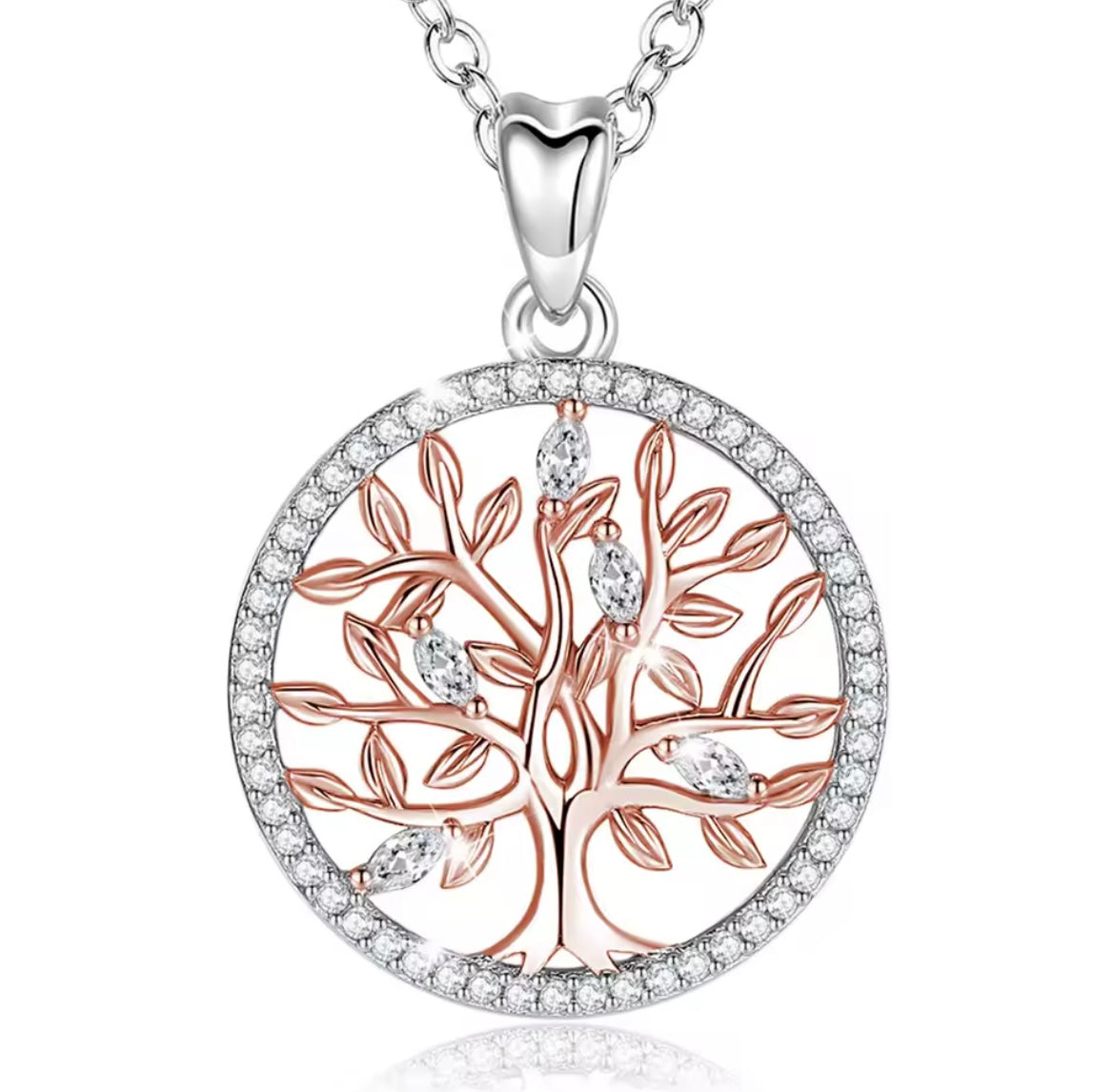 925 Sterling Silver Tree of Life Necklace