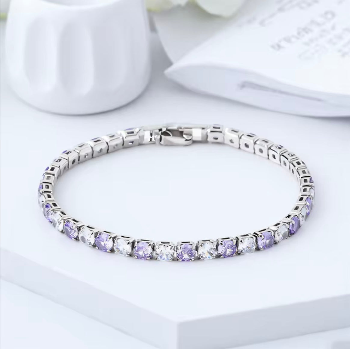 925 Sterling Silver Tennis bracelets