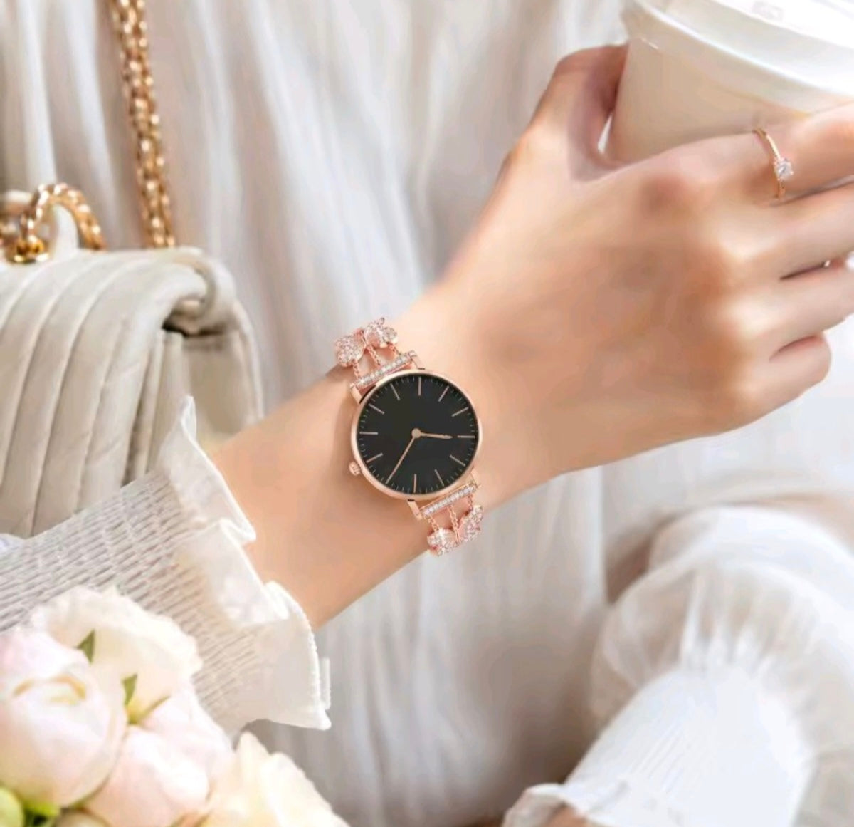 Luxury Butterfly Bracelet Watch