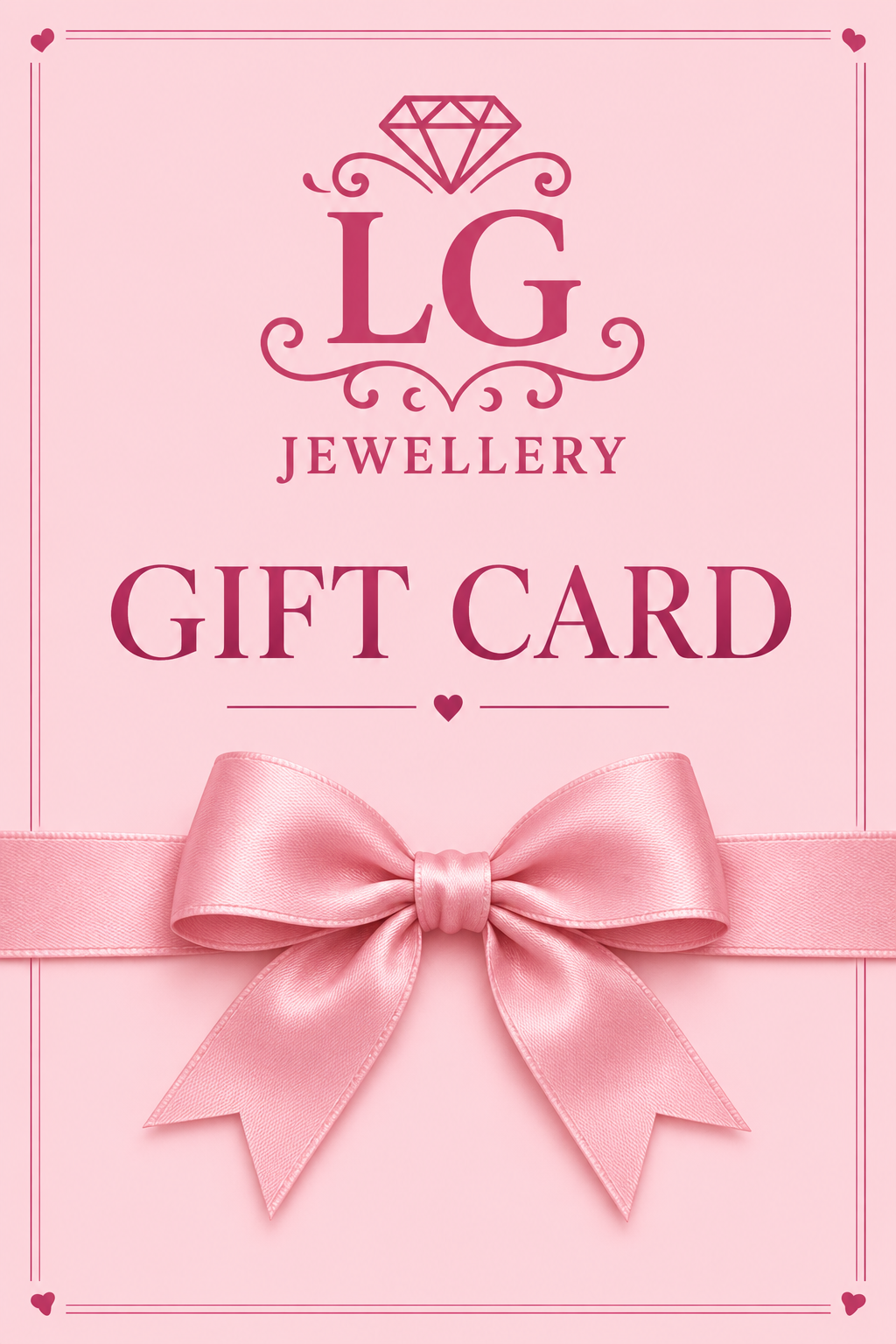 LG JEWELLERY GIFT CARD